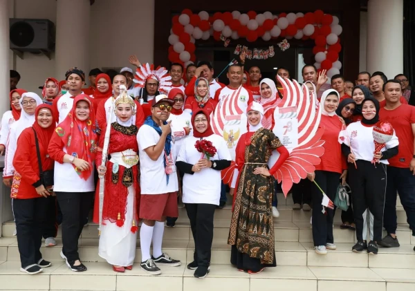 Pj Sekda Virgojanti Buka Lomba Peringatan HUT ke-78 Kemerdekaan RI di Lingkungan Setda Provinsi Banten