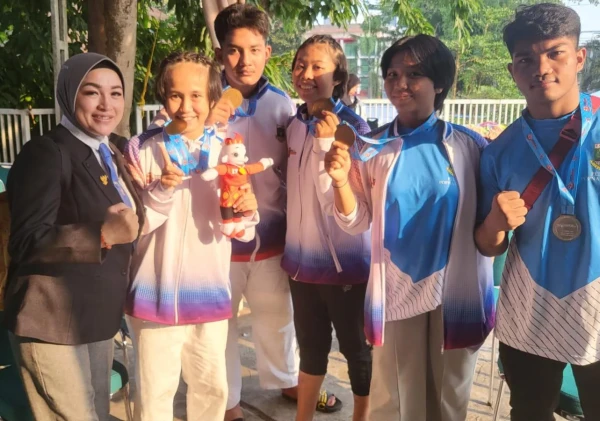 Kontingen Cabor Judo Provinsi Banten Raih 5 Medali POPNAS XVI Sumsel 2023
