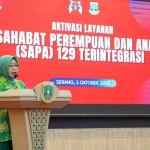 Virgojanti, Pj Sekda Provinsi Banten Luncurkan Aktivasi Layanan Sahabat Perempuan dan Anak (SAPA) 129 Terintegrasi