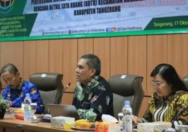 Direktorat Jendral Tata Ruang Gelar FGD Menyusun RDTR dan KLHS WP Kosambi - Teluknaga