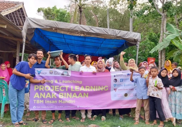 Siapkan Generasi Emas 2045, TBM Insan Mandiri Launching Program untuk Anak Binaan