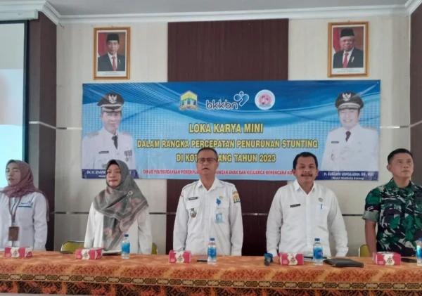 Percepatan Penurunan Stunting, Danramil 0602-02/Kasemen Hadir dalam Loka Karya Mini
