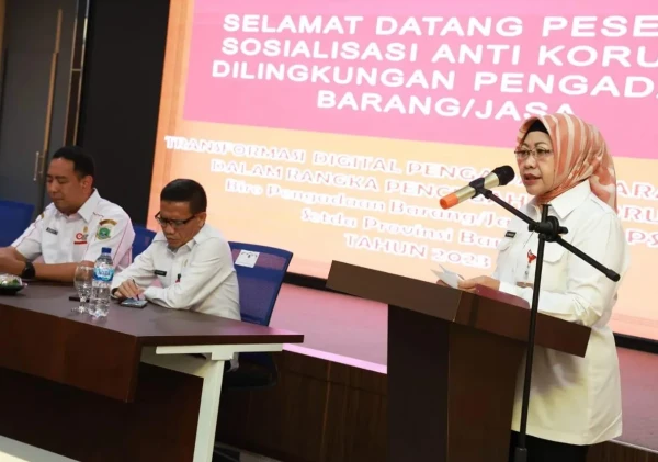 Virlllgojanti Buka Sosialisasi Antikorupsi di Unit Kerja Pengadaan Barang dan Jasa