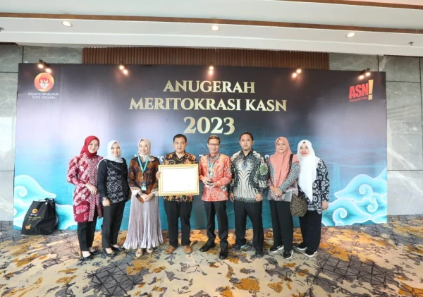Pemprov Banten Raih Penghargaan Indeks Merit Sistem Sangat Baik dari KASN