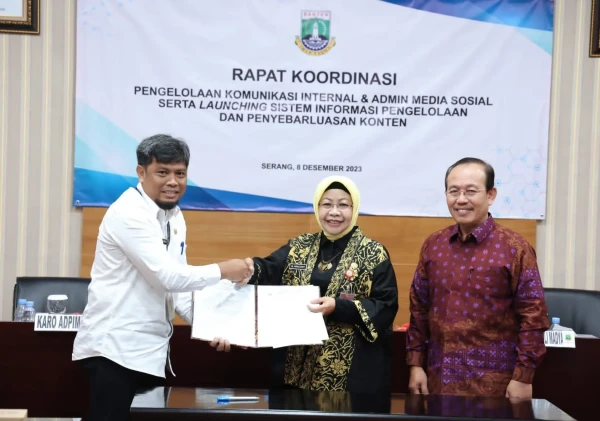 Pj Sekda Provinsi Banten Virgojanti: Sipanganten Perluas Informasi Capaian Program Pemprov Banten