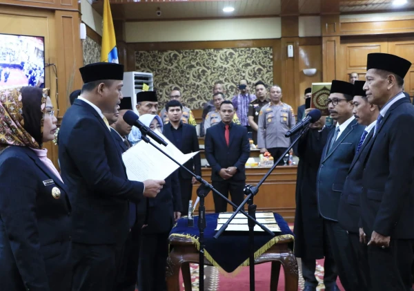 Hasil PAW, Tiga Anggota DPRD Kabupaten Serang Periode 2019-2024 Diresmikan