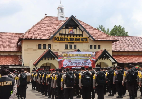 Polresta Serang Kota Siaga Tinggi: Strategi dan Sinergi dalam Pengamanan Pemilu 2024