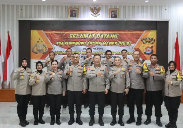 Operasi Mantap Brata 2023-2024: Tim Supervisi Asops Mabes Polri Kunjungi Polresta Serang Kota untuk Pengecekan Kegiatan Pengamanan Pemilu 2024