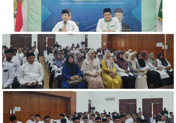 Pembinaan Pegawai Kanwil Kemenag Banten Pasca Idul Fitri 1445 H/2024 M.