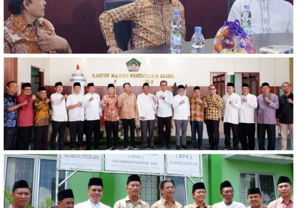 Kanwil Kemenag Banten Ngobrol Santai Bareng Inspektur Jenderal Faisal Ali Hasyim