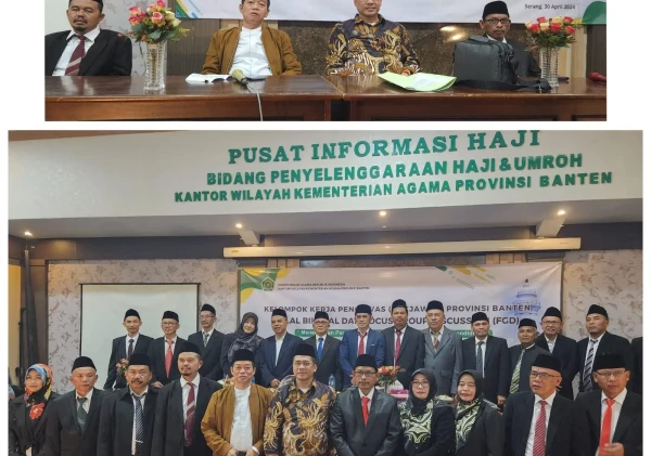 Pengukuhan Kepengurusan Kelompok Kerja Pengawas Pendidikan/Pokjawas Prov. Banten dan Pemaparan Kerjasama Pendidikan S2/S3 dengan UIN SMHB