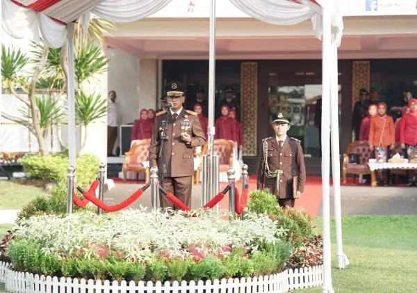 Kejaksaan Tinggi Banten Gelar Upacara Hari Bhakti Adhyaksa ke-64, Dipimpin oleh Dr. Siswanto SH.MH