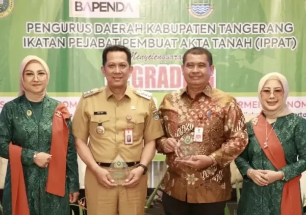 Kerjasama dengan IPPAT Berhasil Dongkrak PAD, Bupati Tangerang Apresiasi Kinerja Bapenda