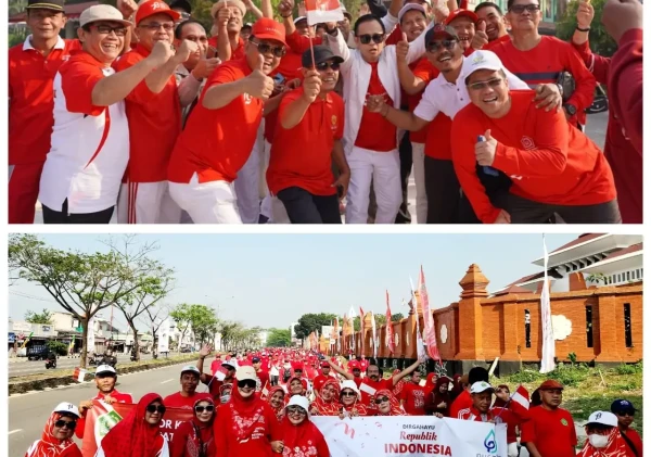 Kanwil Kemenag Provinsi Banten Sukses Gelar Gerak Jalan Sehat dalam Rangka HUT Kemerdekaan RI ke-79