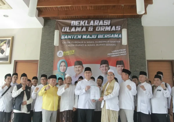 Para Ulama dan Tokoh Agama Deklarasikan Dukungan untuk Andika-Nanang dan Airin-Ade di Pilkada 2024